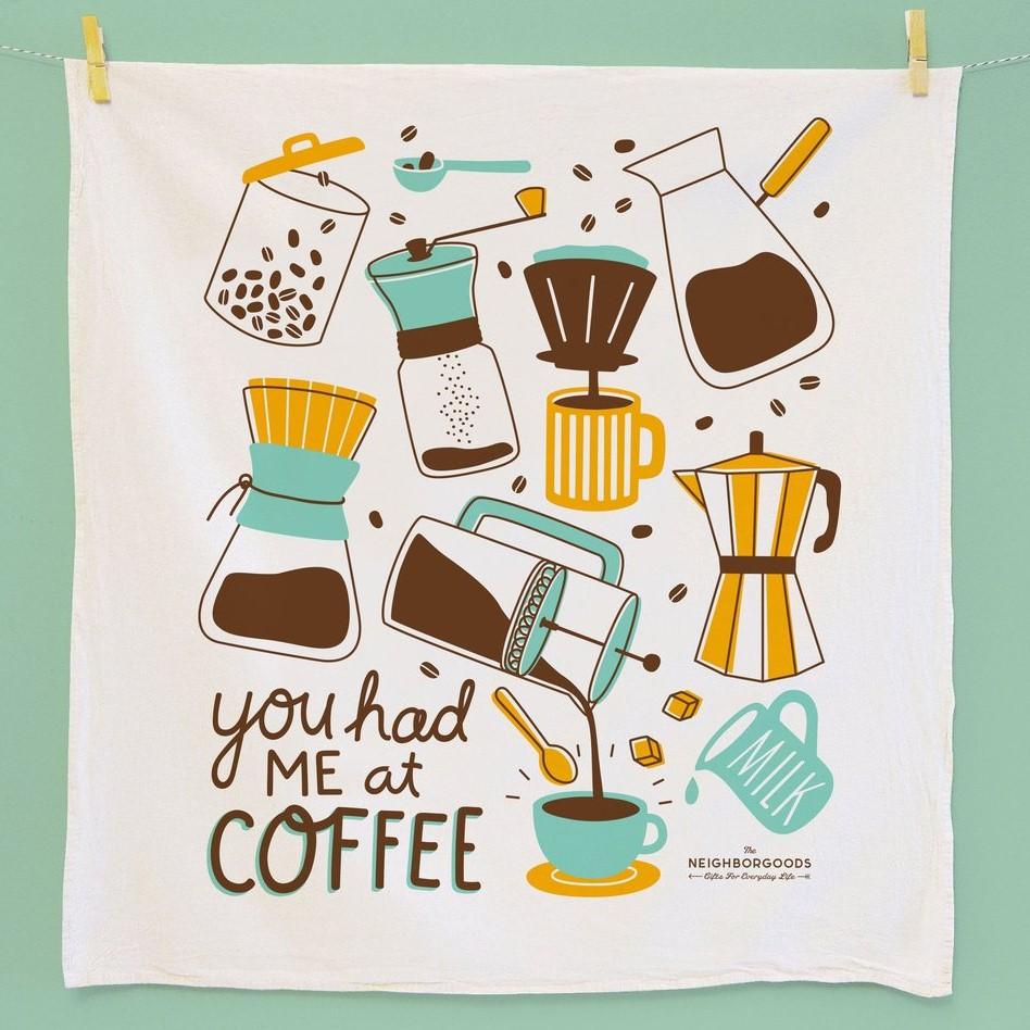 Dish Towel - Coffee - Gift & Gather