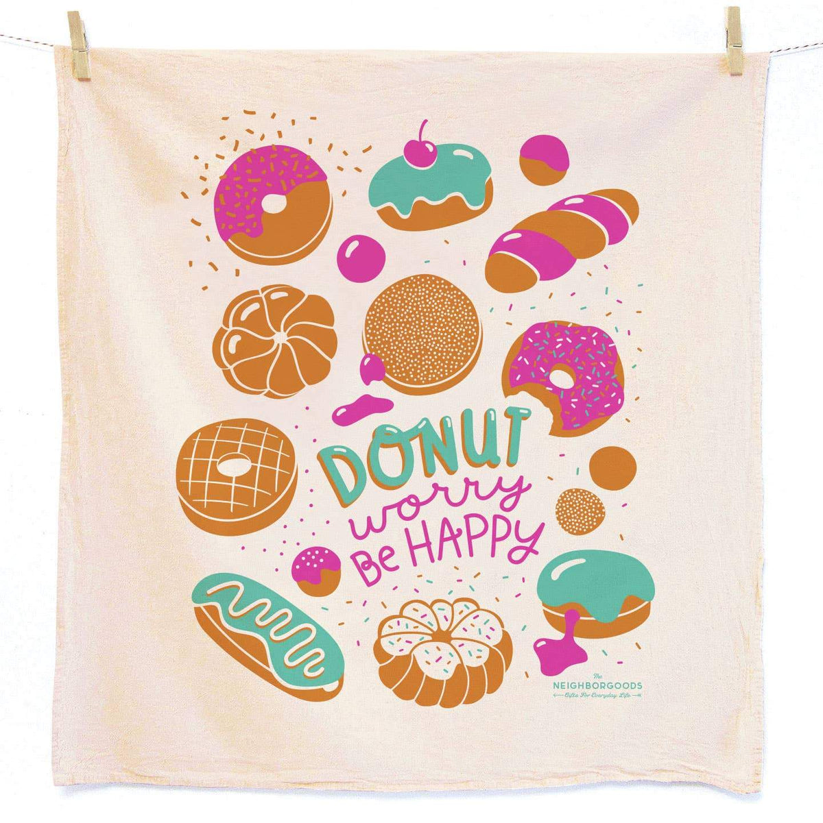 Dish Towel - Donut - Gift & Gather