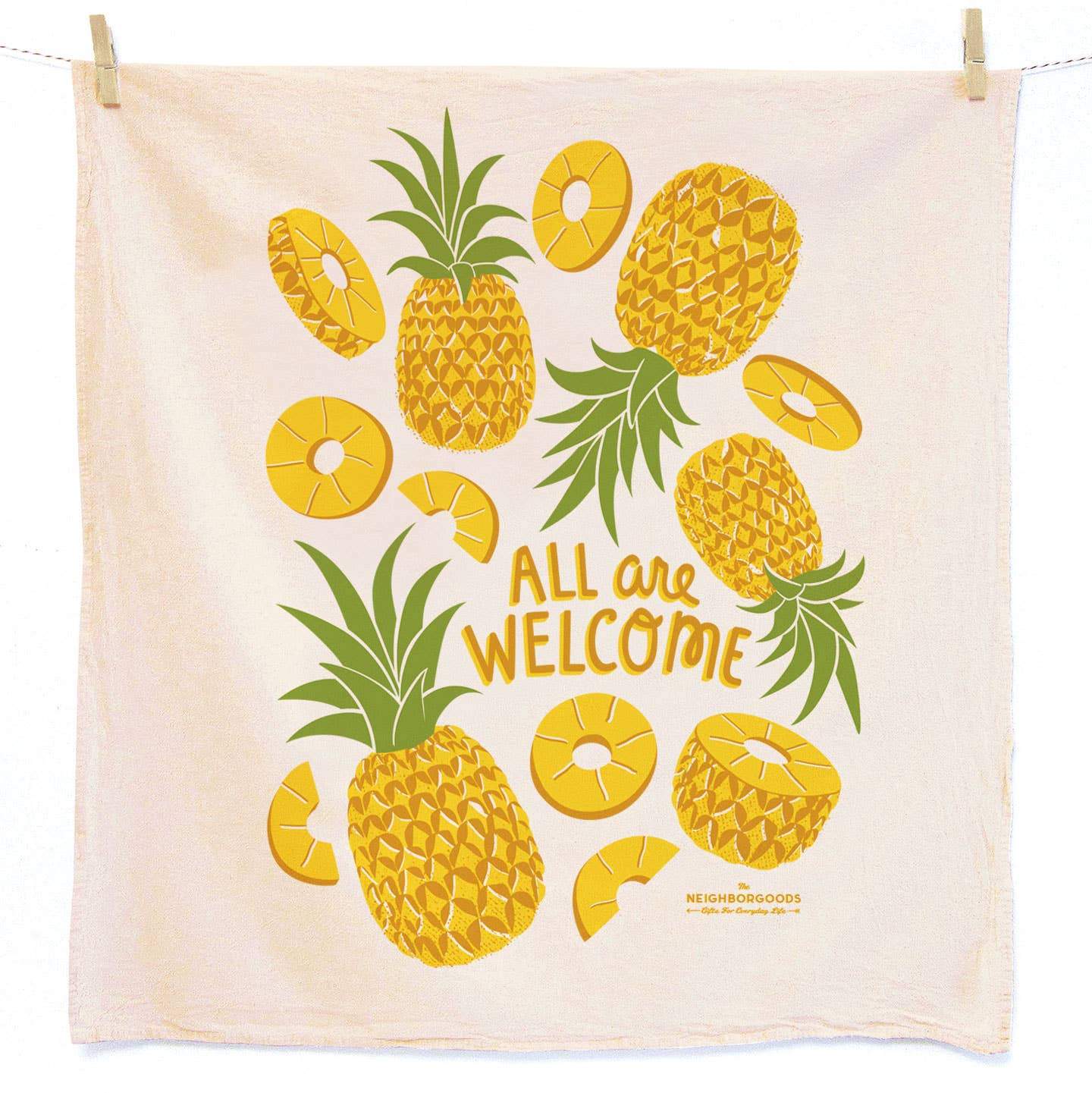 Dish Towel - Pineapple - Gift & Gather