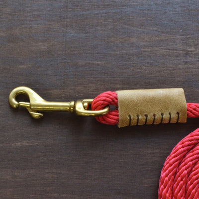 Dog Leash - Red Rope - Gift & Gather