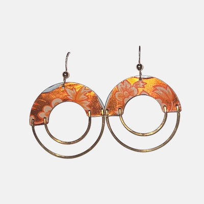 Earrings - Double Circle - Gift & Gather