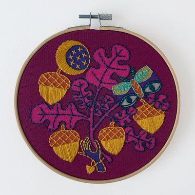 Embroidery Kit - Acorns - Gift & Gather