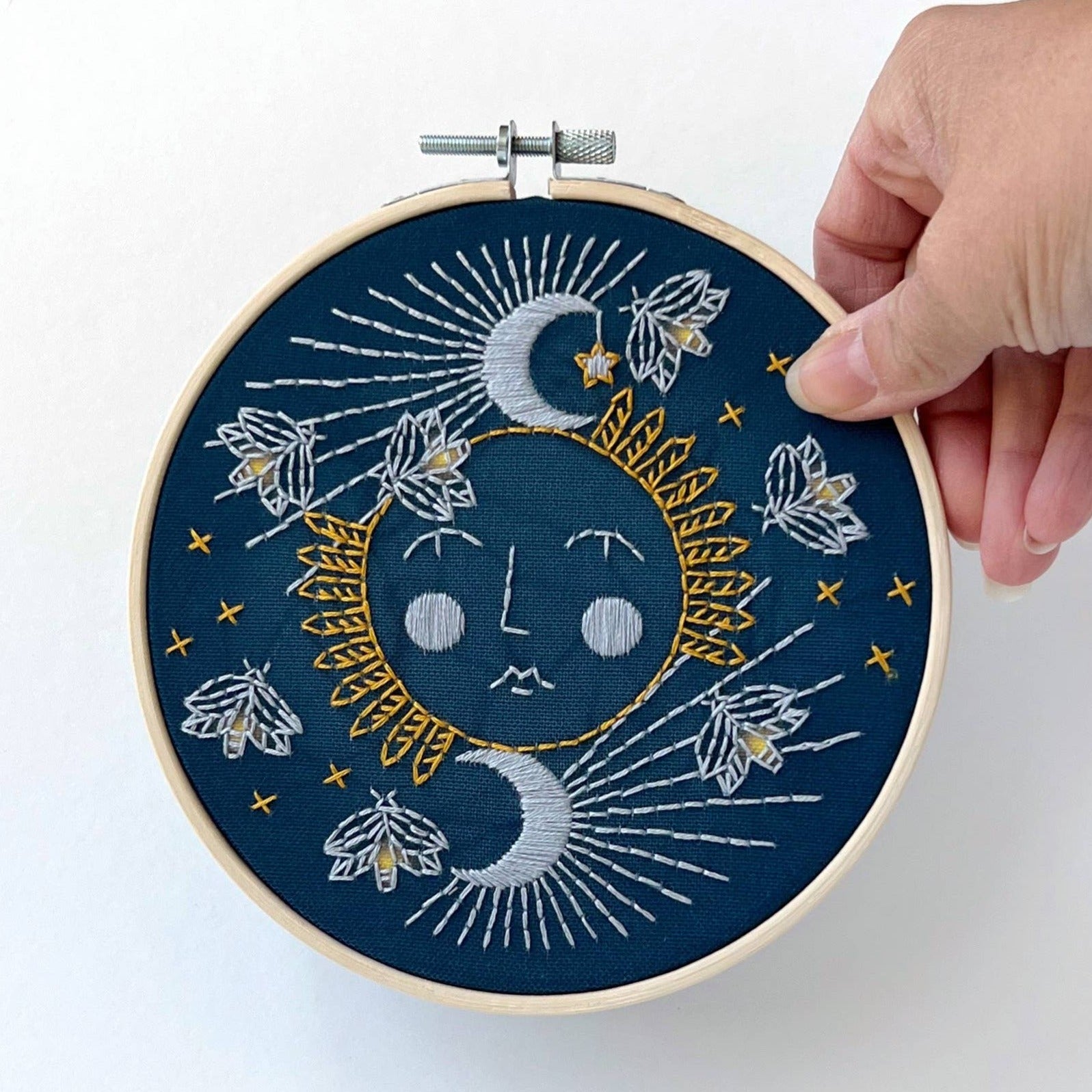 Embroidery Kit - Moonglow - Gift & Gather