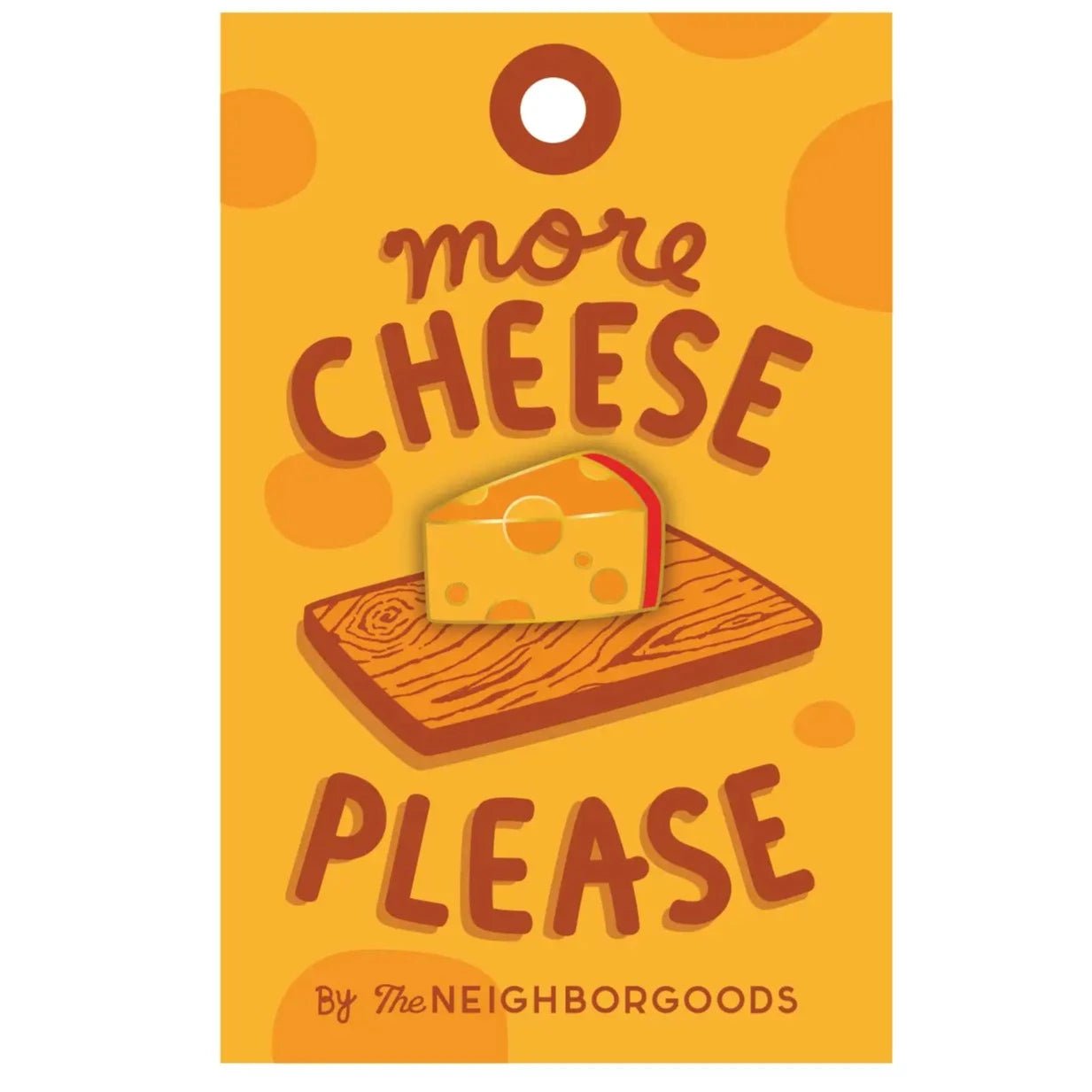 Enamel Pin - Cheese - Gift & Gather