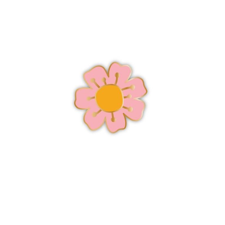 Enamel Pin - Cherry Blossom - Gift & Gather