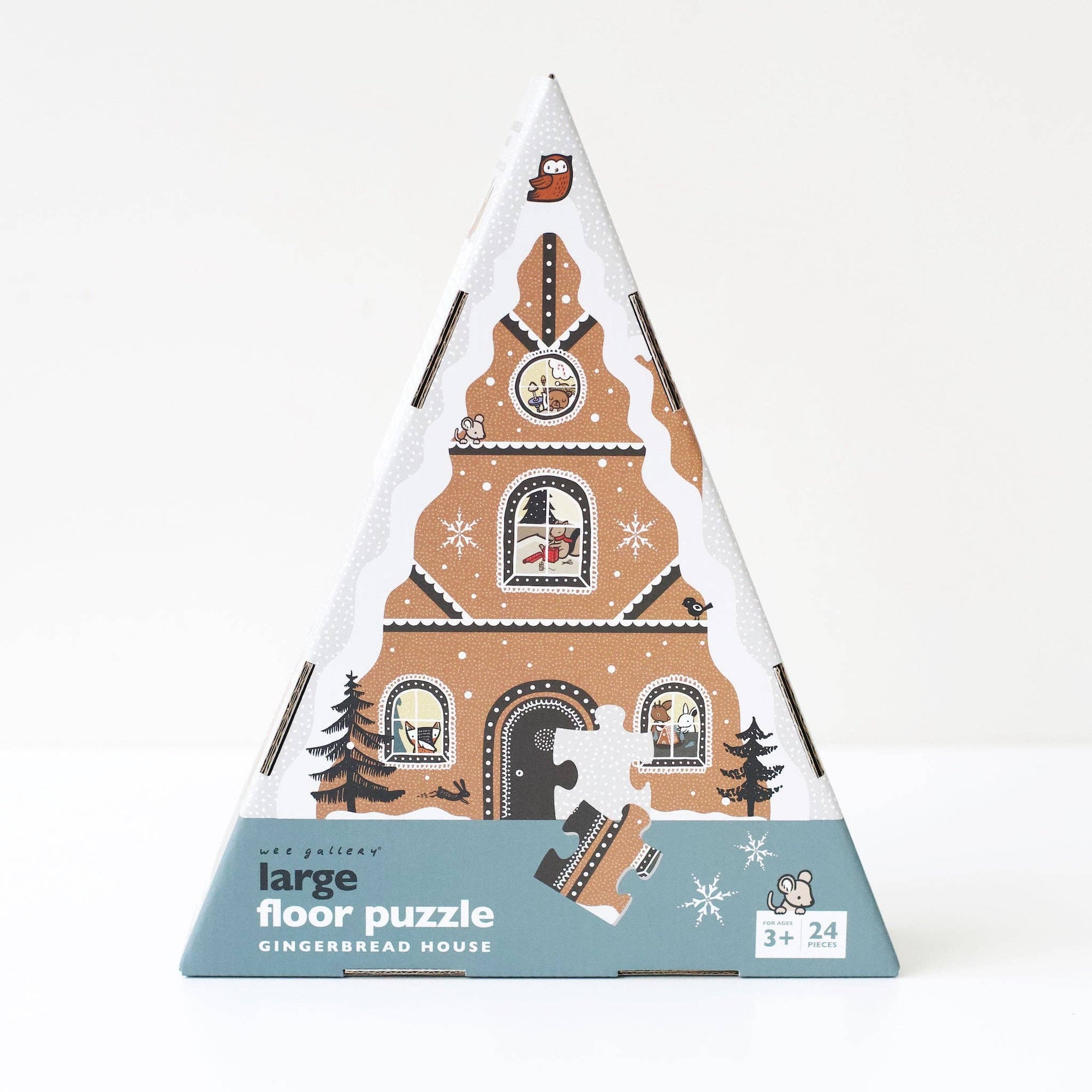 Floor Puzzle - Gingerbread House - Gift & Gather