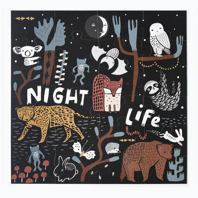 Floor Puzzle - Night Life - Gift & Gather