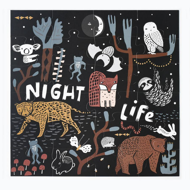 Floor Puzzle - Night Life - Gift & Gather