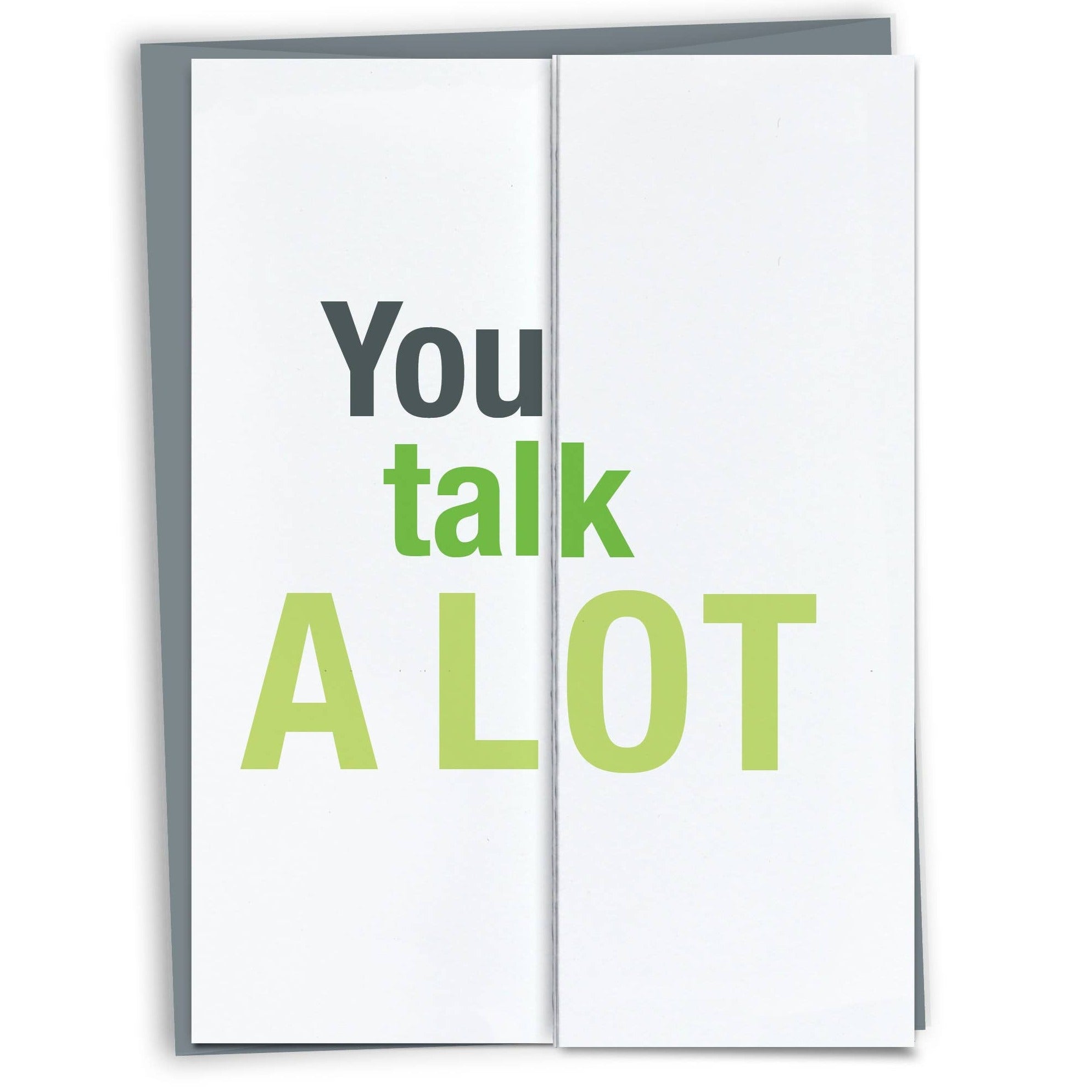 Fold - Out Card - Talk - Gift & Gather