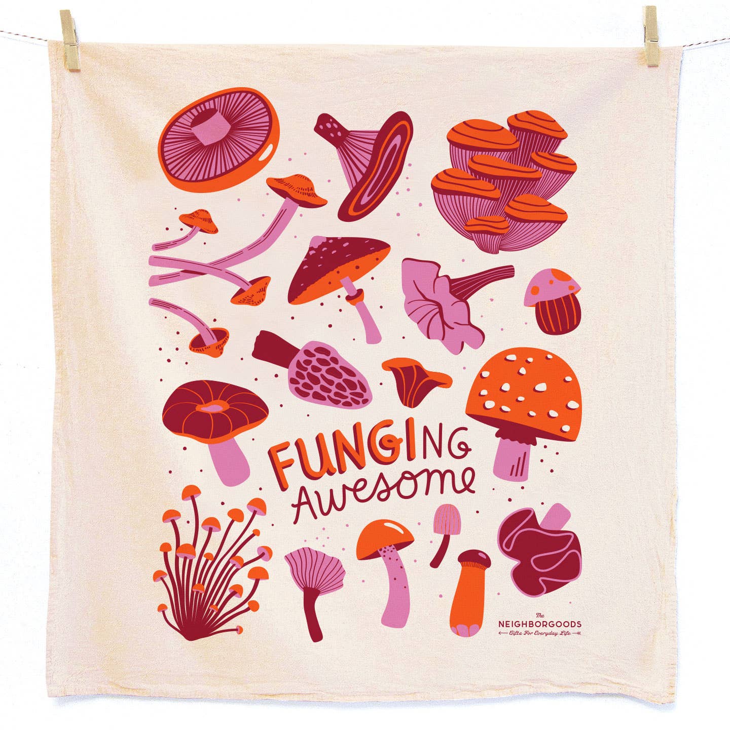 Dish Towel - Funging Awesome - Gift & Gather