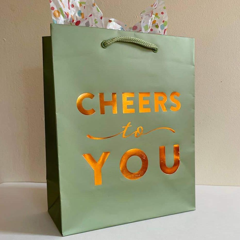 Gift Bag - Cheers to You - Gift & Gather