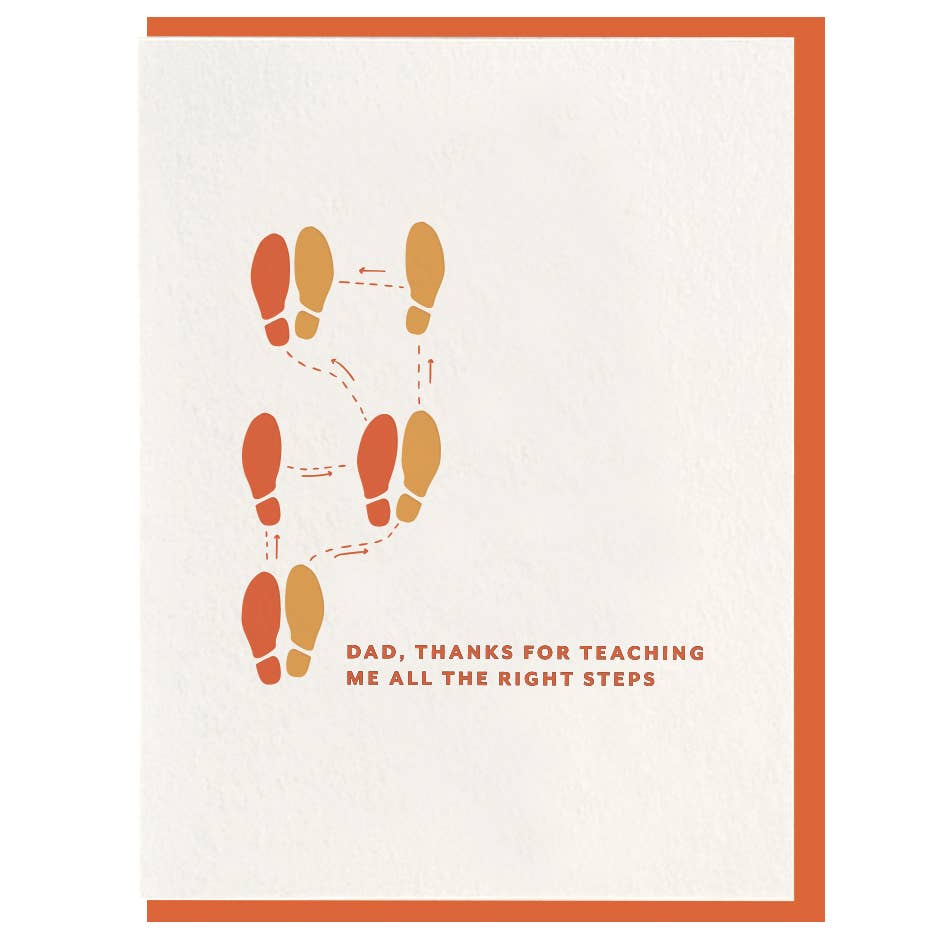 Greeting Card - Right Steps - Gift & Gather