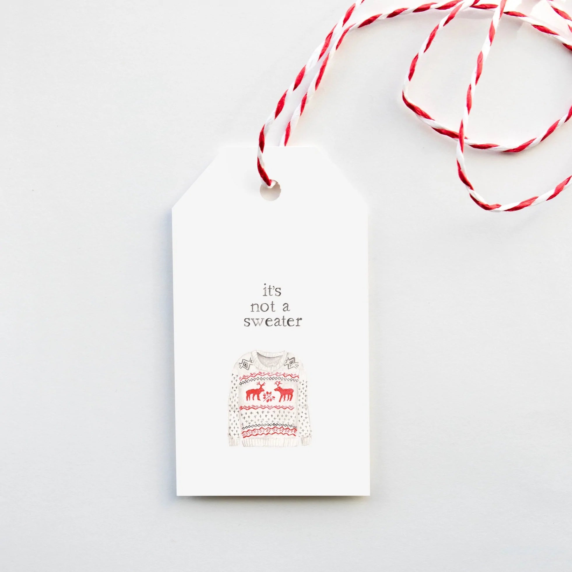 Holiday Gift Tags - Not A Sweater - Gift & Gather