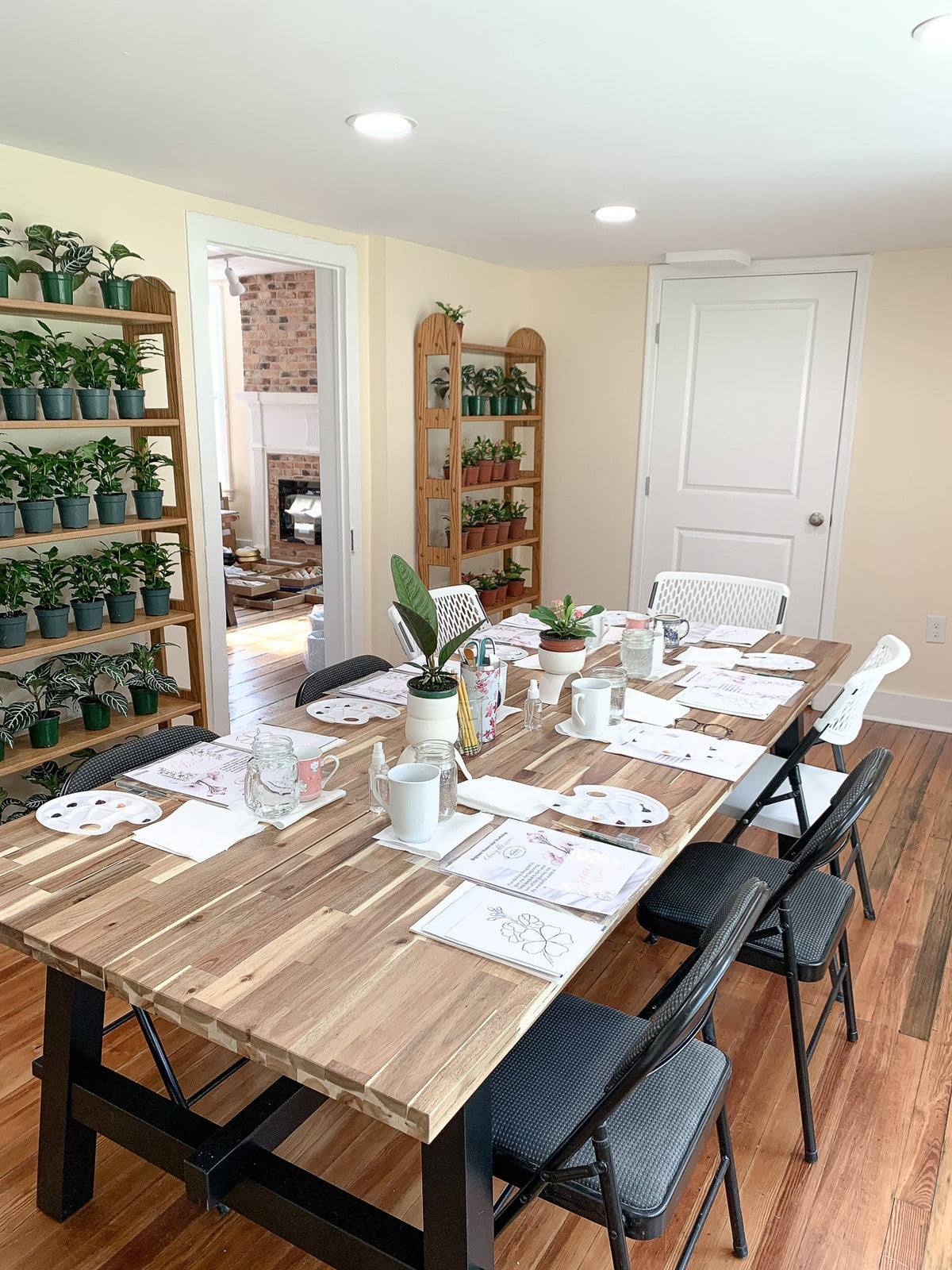 House Plant Beginner Watercolor Workshop - May 6th from 12-2:30 pm. - Gift & Gather