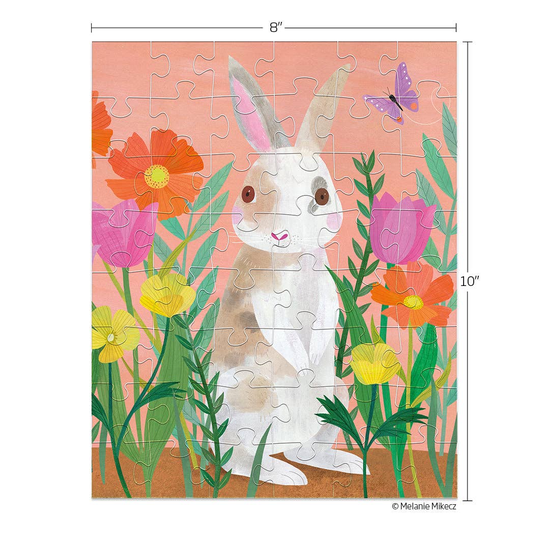 Jigsaw Puzzle - 48 Piece - Bunny Patch - Gift & Gather