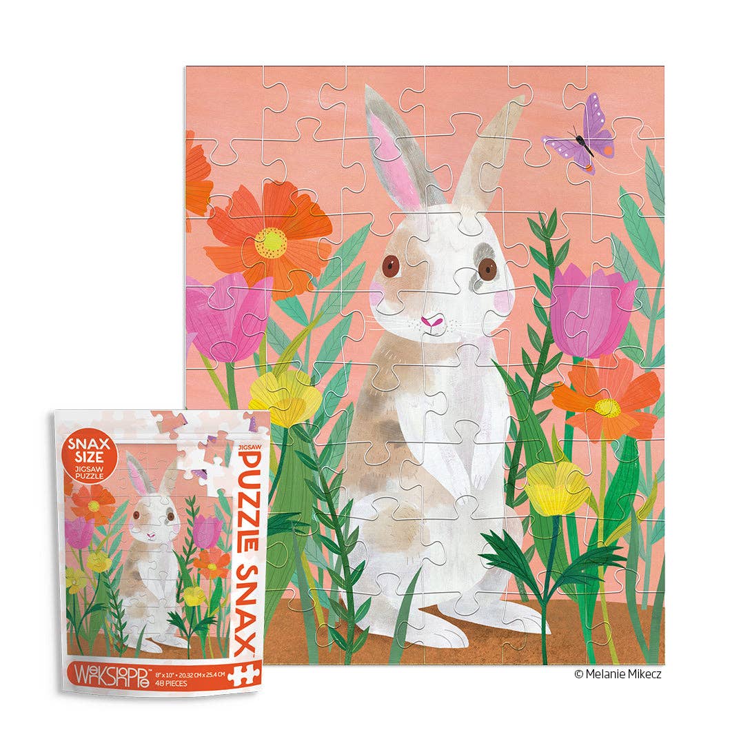 Jigsaw Puzzle - 48 Piece - Bunny Patch - Gift & Gather