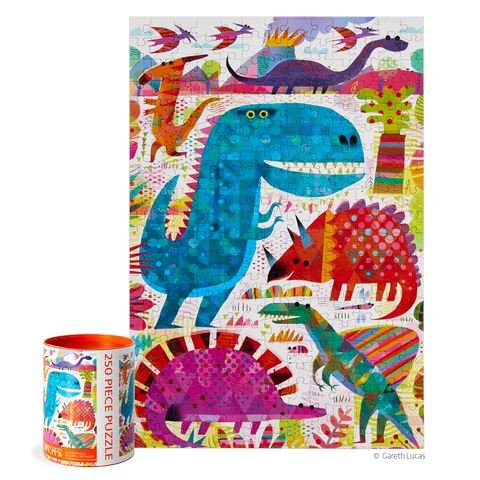 Jigsaw Puzzle - Dinosaur Day - 250 Piece - Gift & Gather