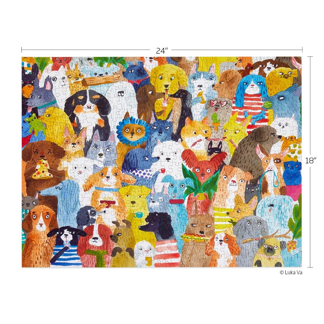 Jigsaw Puzzle - Doggie Day Care - 500 Piece - Gift & Gather
