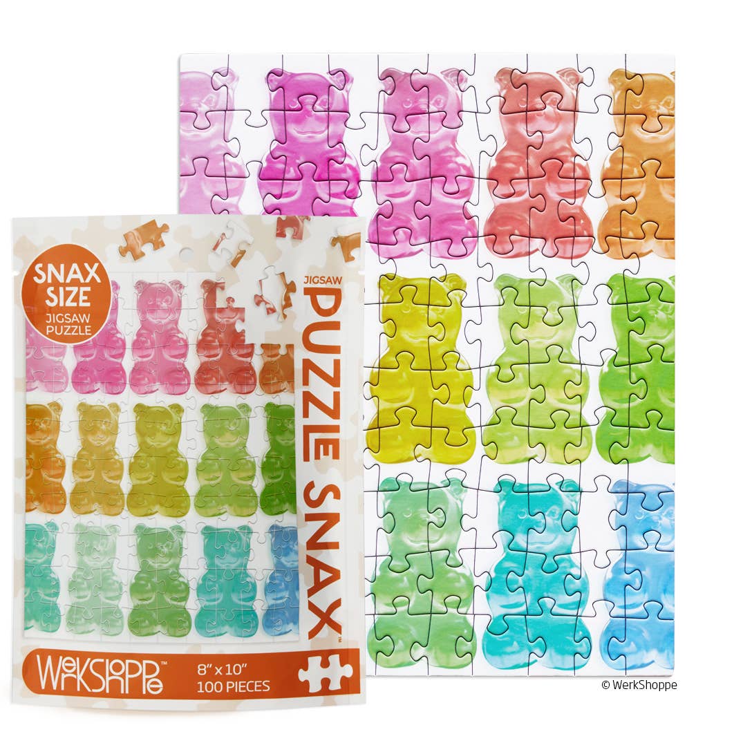 Jigsaw Puzzle - Gummy Bears - 100 Piece - Gift & Gather