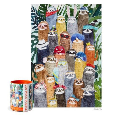Jigsaw Puzzle - Sloth Squad - 250 Piece - Gift & Gather