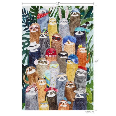 Jigsaw Puzzle - Sloth Squad - 250 Piece - Gift & Gather