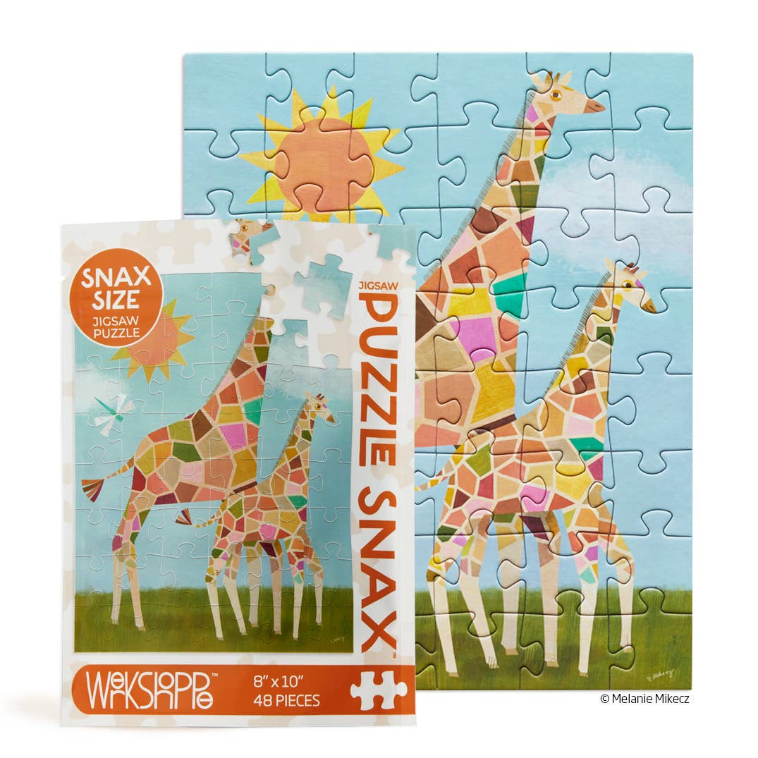 Jigsaw Puzzle - Sunshine Giraffes - 48 Piece - Gift & Gather