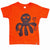 Kids Tee - Octopus - Orange - Gift & Gather