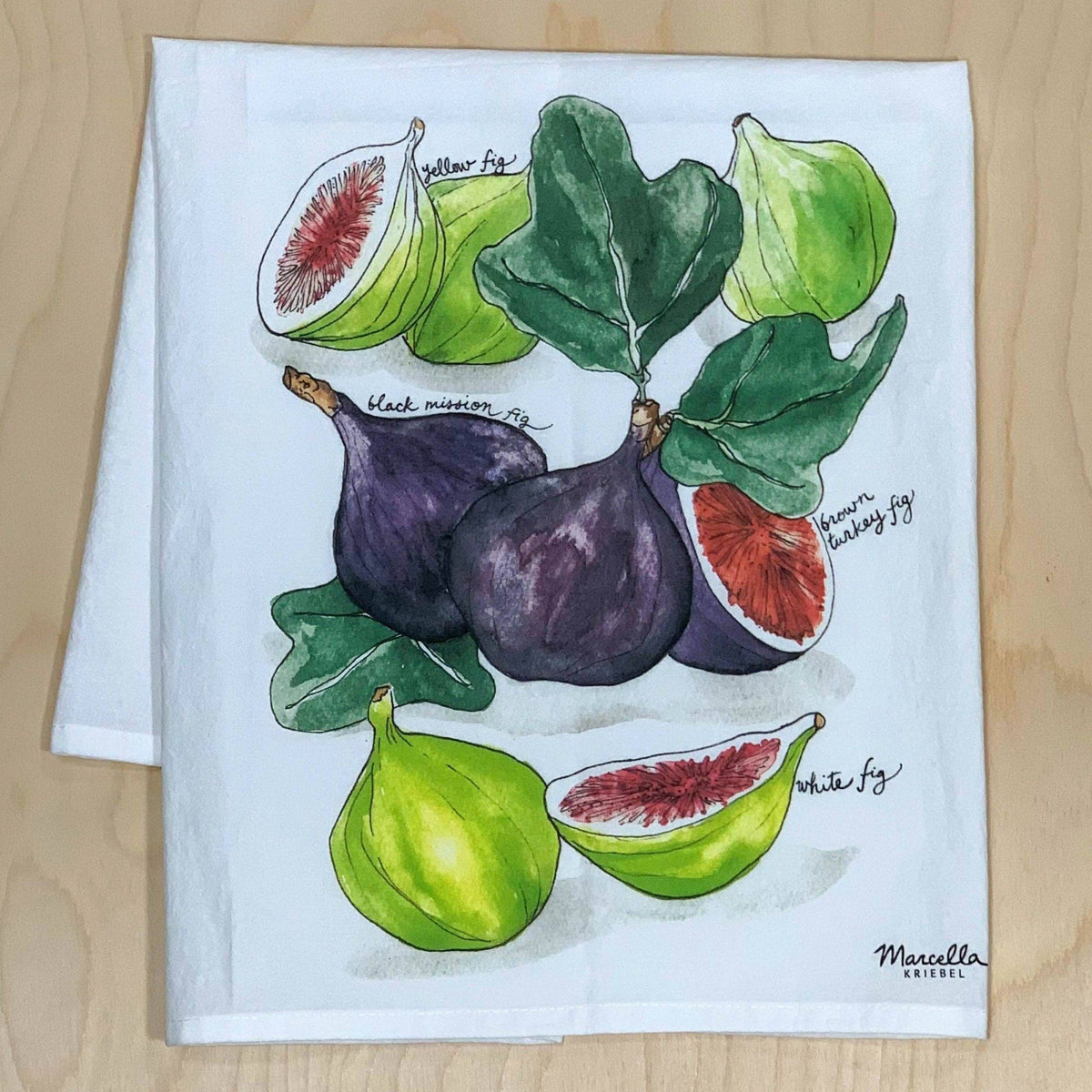Kitchen Towel - Figs - Gift & Gather