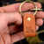 Leather Keychain - Kind is the New Cool - Gift & Gather