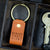 Leather Keychain - Nobody Fights Alone - Gift & Gather