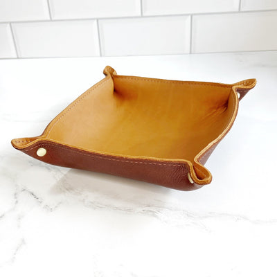 Leather Valet Tray - Gift & Gather