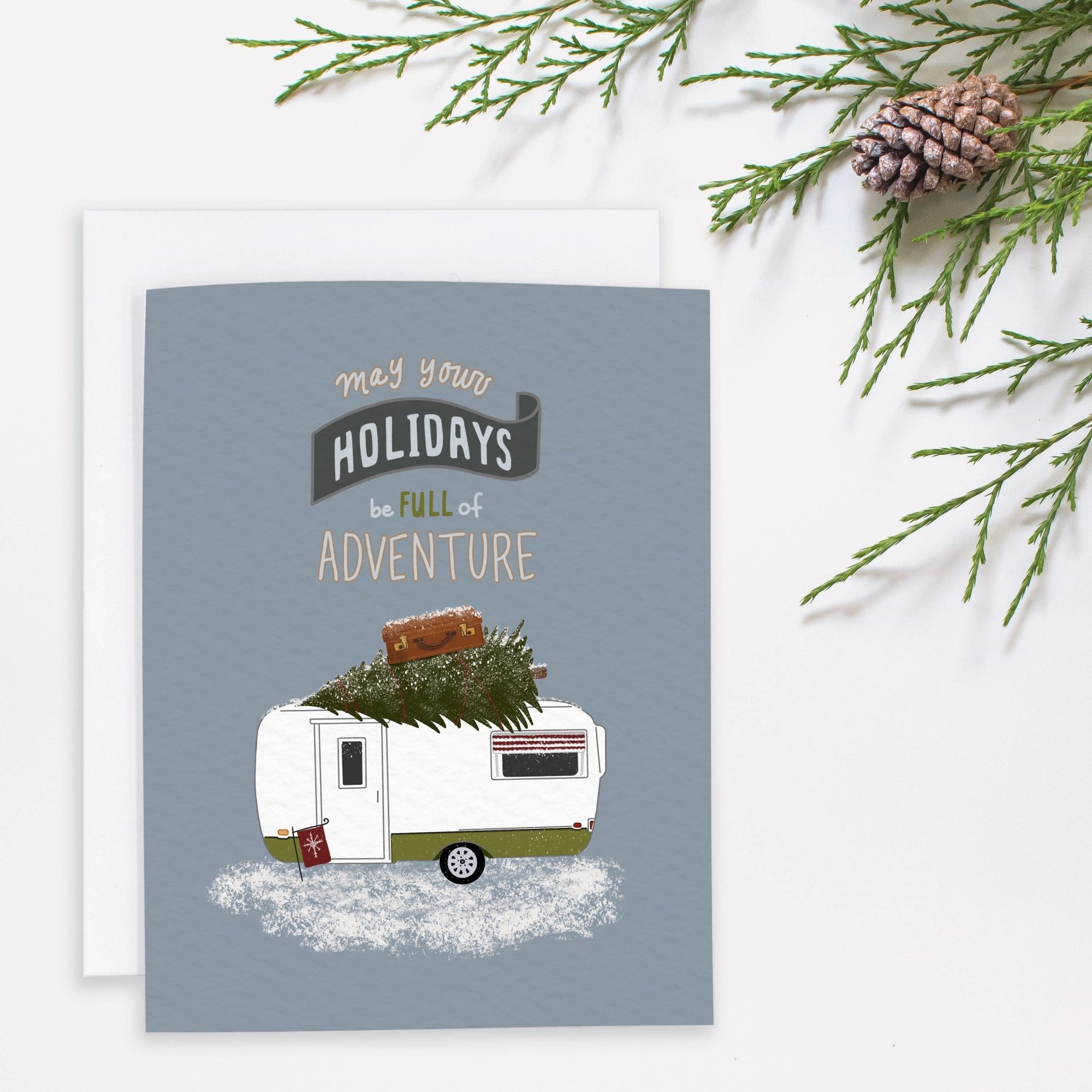 May Your Holidays be Full of Adventure Christmas Card Set - Gift & Gather