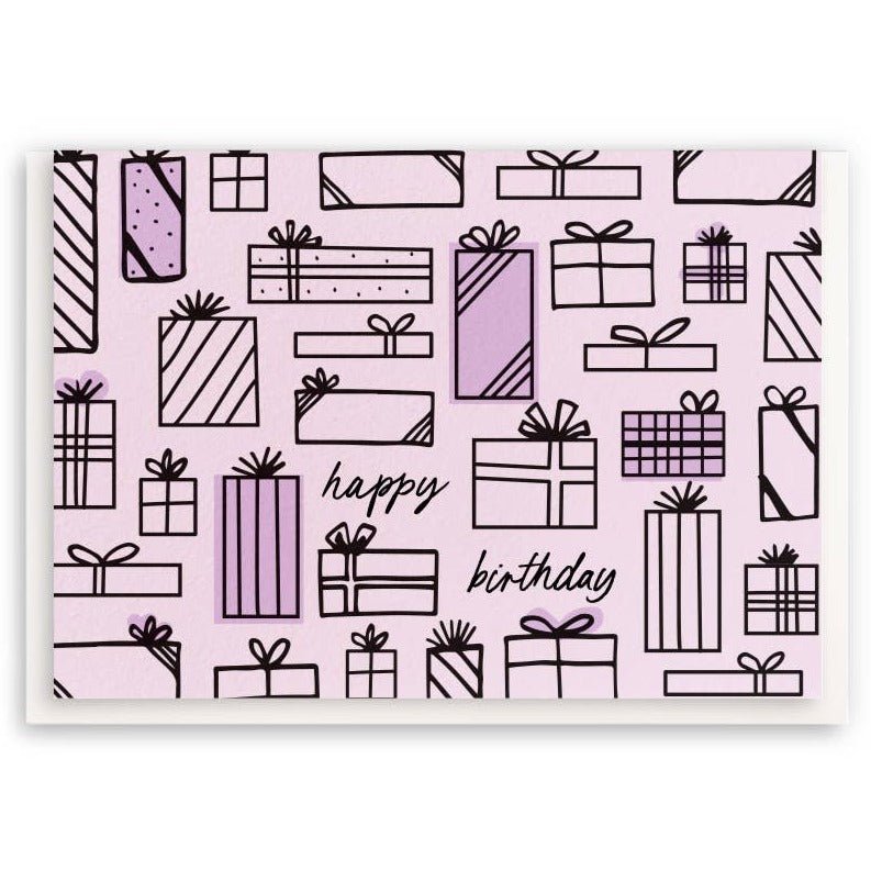 Mini Card - Birthday Presents - Gift & Gather