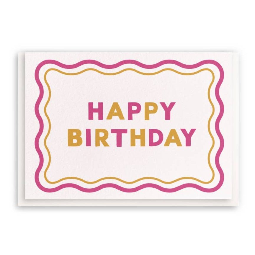 Mini Card - Birthday Wave - Gift & Gather