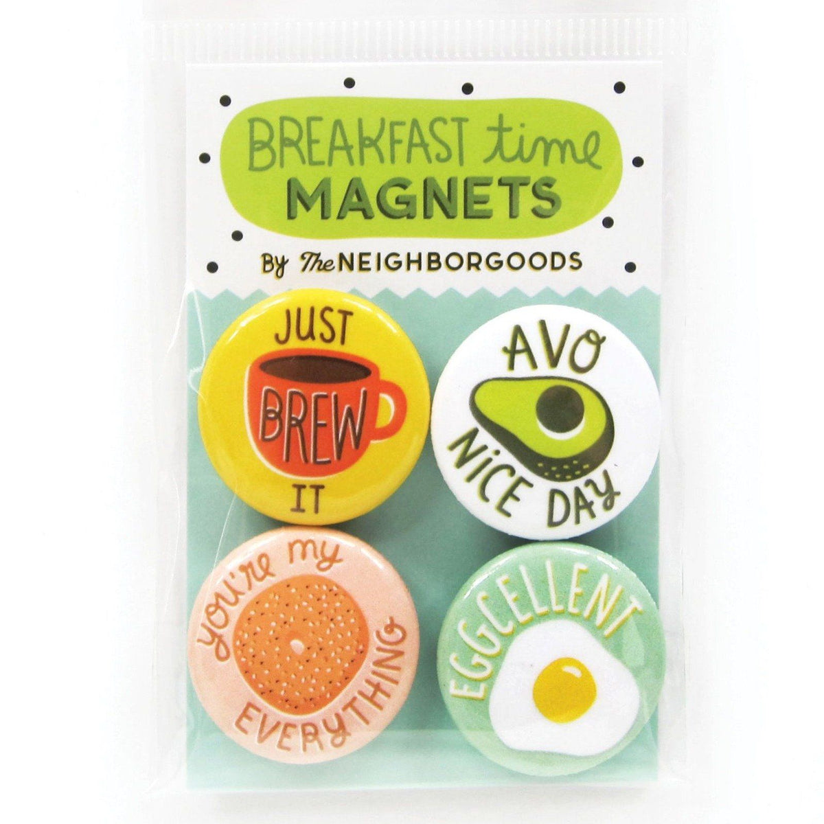 Mini Magnet Set - Breakfast Time - Gift & Gather