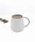 Mug Claire - White Glazed Clay Tapered Mug With Handle - Gift & Gather