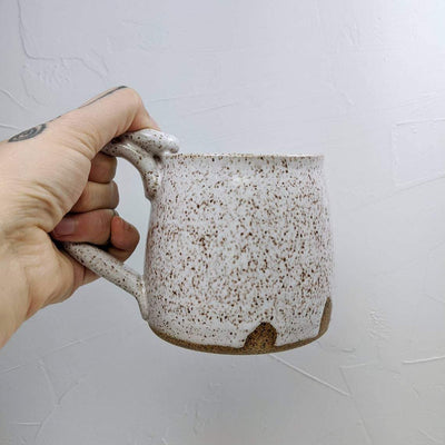 Mug - White Speckle - Gift & Gather