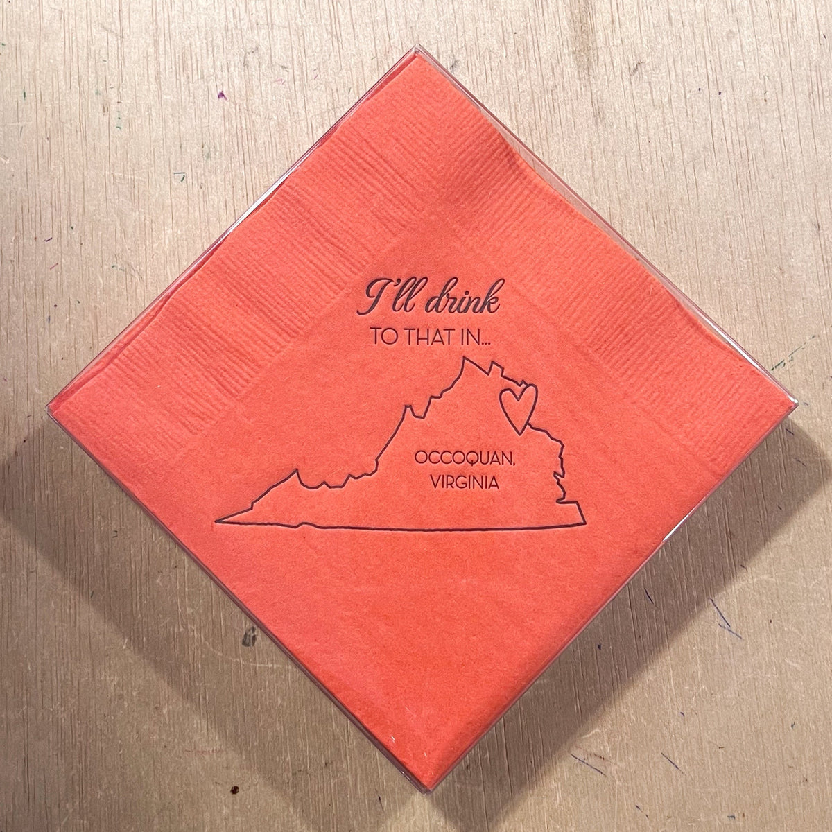 Napkins - Drink To That In... Occoquan, VA - Gift & Gather