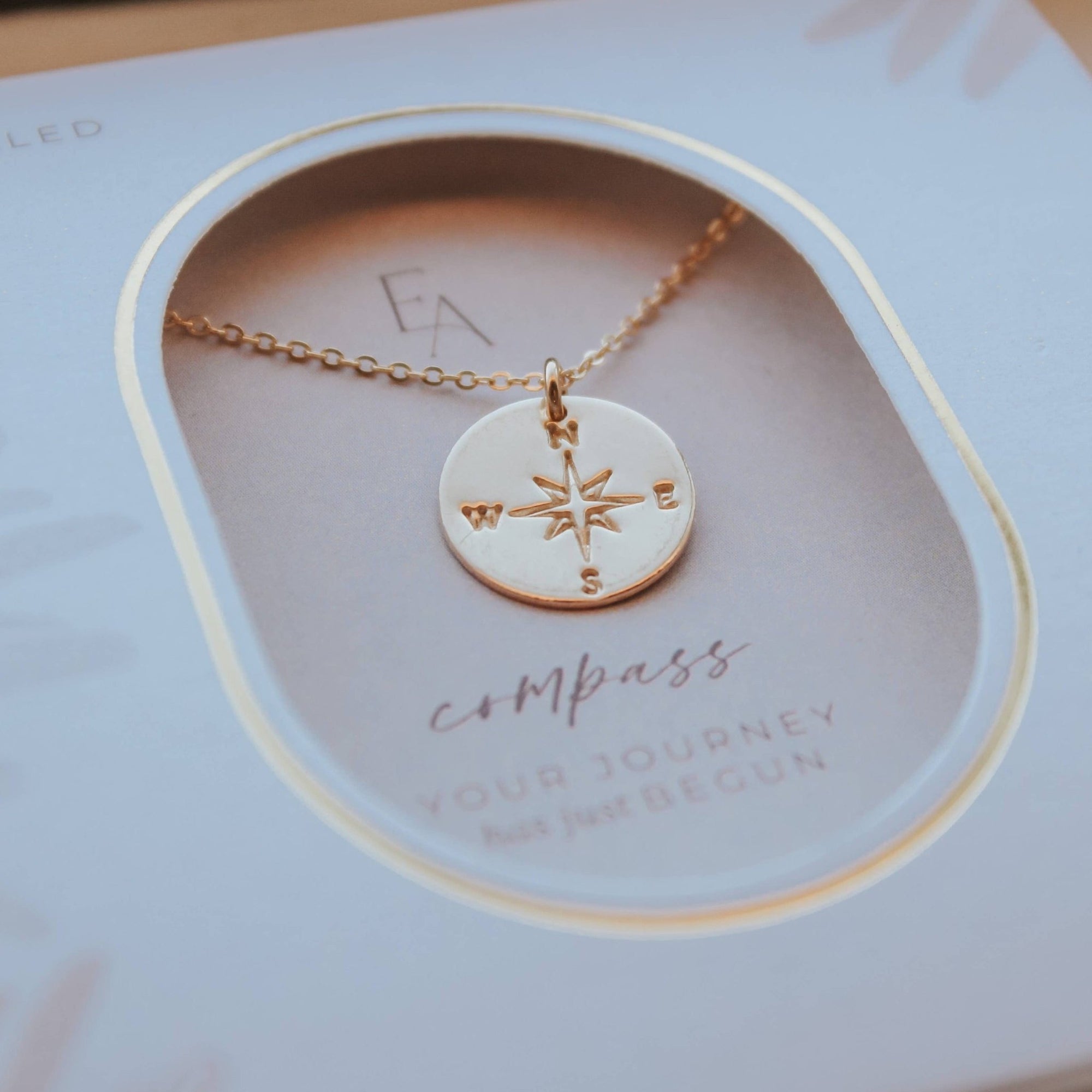 Necklace - Compass - Gift & Gather