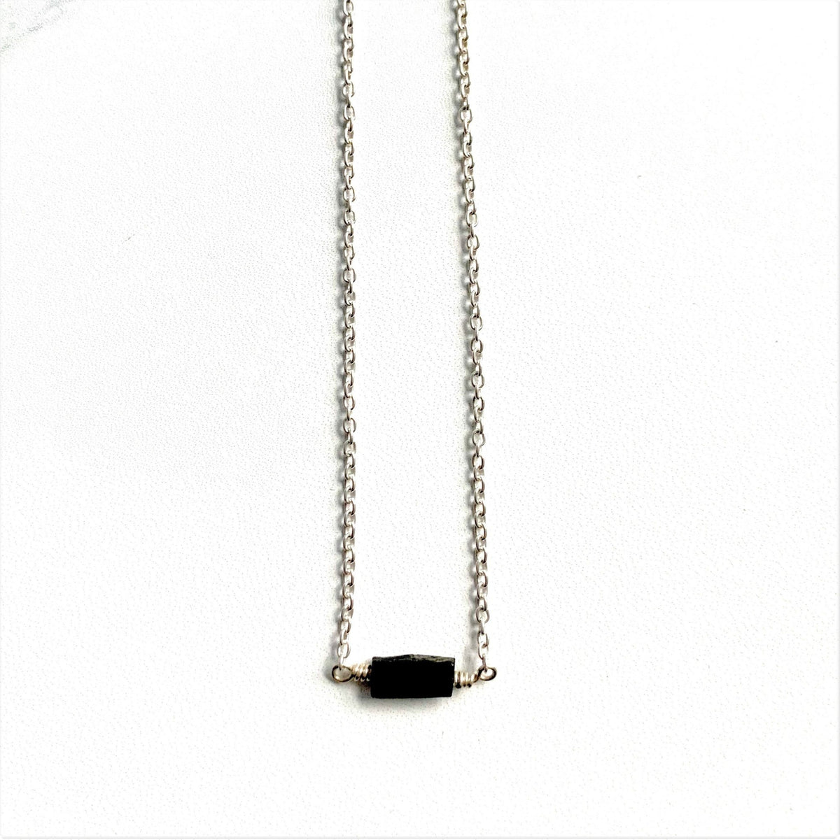 Necklace - Crystal Aura - Black Tourmaline - Gift & Gather
