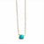 Necklace - Crystal Aura -Turquoise - Gift & Gather