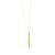 Necklace - Hammered Stick - Gift & Gather