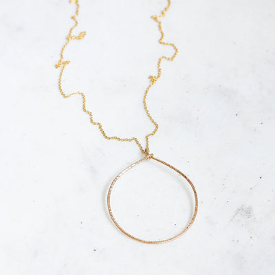 Necklace - Rebecca - Long Round - Gift & Gather