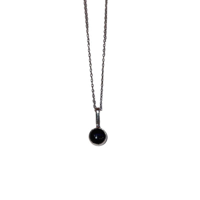 Necklace - Round With Stone - Gift & Gather