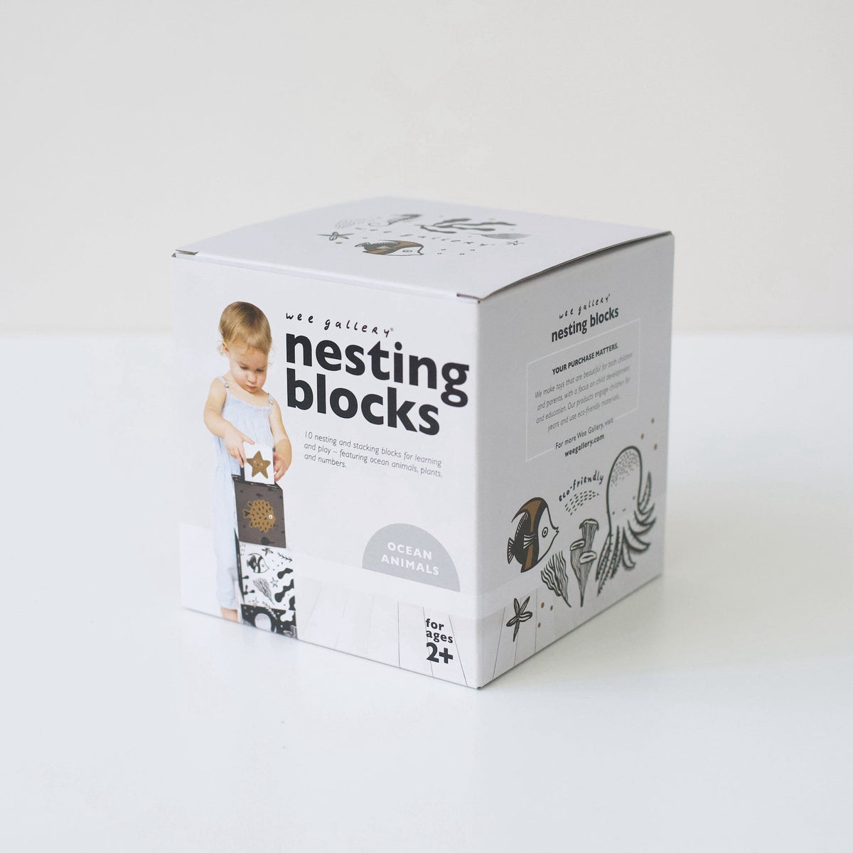 Nesting Blocks - Ocean Animals - Gift & Gather