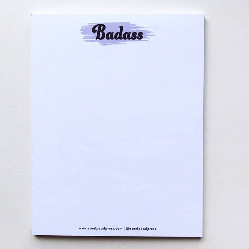 Notepad - Badass - Gift & Gather