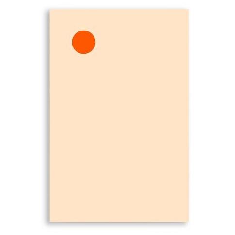 Notepad - Dot - Orange - Gift & Gather