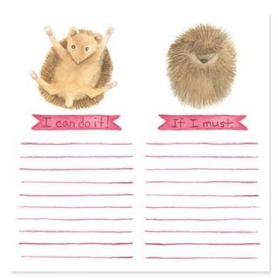 Notepad - Hedgehog - Gift & Gather