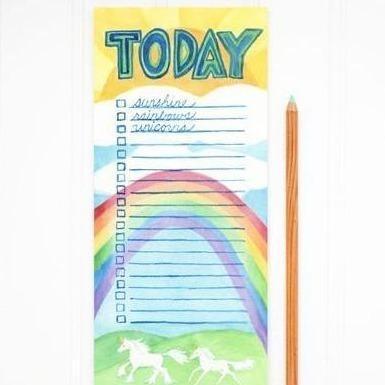 Notepad - Sunshine, Rainbow, Unicorn - Gift & Gather