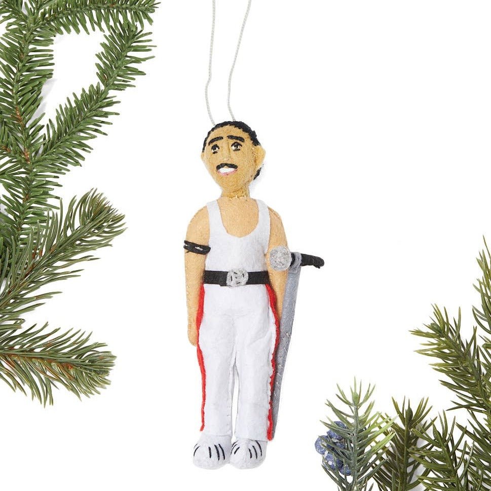 Ornament - Freddie Mercury - Gift & Gather
